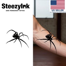 SteezyInk temporary tattoo Crawler last upto 2 weeks 4 x 4 inch