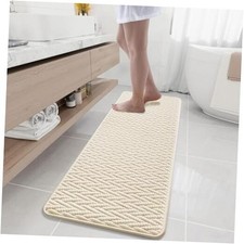 Bathroom Rugs Non-Slip Bath Mat,16" 47",Machine Washable Water Absorbent Bath