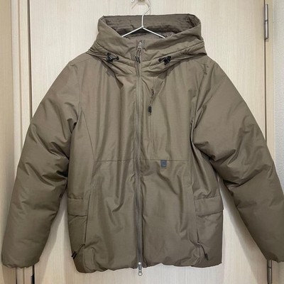 Snow Peak FR Down Jacket Brown Fire-Resistant Insulated Warm Used