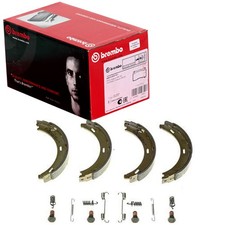 BREMBO HANDBREMSBACKEN SATZ 164mm +ZUBEHÖR passend für MERCEDES E-KLASSE S-KLASS