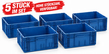 5x RL-KLT 6280 Eurobeh&auml;lter Stapelbox 60x40x21,3 RL-KLT Beh&auml;lter Stapelkisten