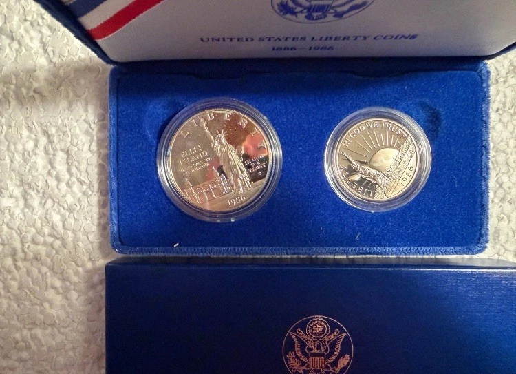 Uncirculated U.S. Mint 1986 US Commemorative Coins for sale | eBay