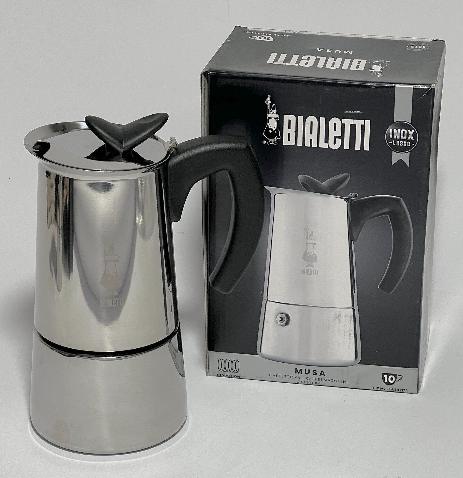 O Maker - 10 Cups - Stainless Steel, Stove/fire
