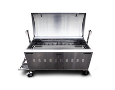 Commercial Hog Roast Machine 80kg Pig Roaster Gas Oven with Roasting Cradle