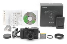 [OTTIME CONDIZIONI con scatola] Fujifilm X Series X10 12,0 megapixel fotocamera digitale nera dal GIAPPONE
