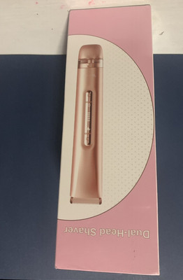Dual-Head Foil Shaver 2 Heads Bikini & Body Pink Waterproof Type-C