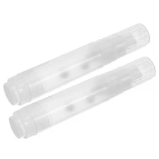  2pcs Refillable Paint Pen: Empty Marker with 10mm Point Acrylic Paint Permanent