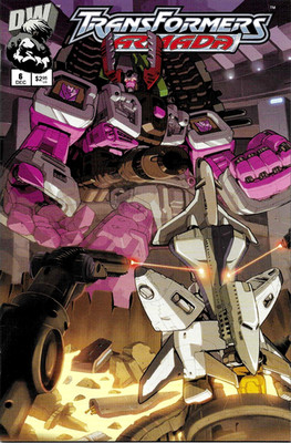 TRANSFORMERS ARMADA #6 (VOL 1)  DREAMWAVE  DEC 2002  VFN  1ST PRINT