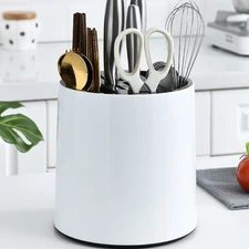 Block Cutlery and Tableware Drain Compartmentalized Storage Moisture-proof