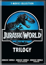 Jurassic World Trilogy DVD Chris Pratt NEW