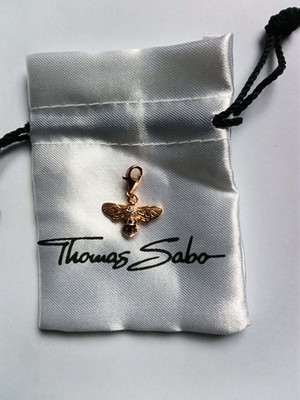 Thomas Sabo Charm-Anhänger Biene Sterling-Silber Vergoldet 1449-414-39