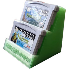 Nintendo Game Boy Advance GBA Cartridge Dual Display Stand Holder Rack Organizer