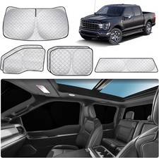 XCBYT 2015-2023 Ford F150 Window Shades Full Car Window Covers with 6 Layers ...
