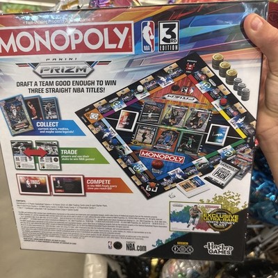 Monopoly Panini Prizm: NBA 3rd Edition Board Game (2024-2025) New Factory Sealed