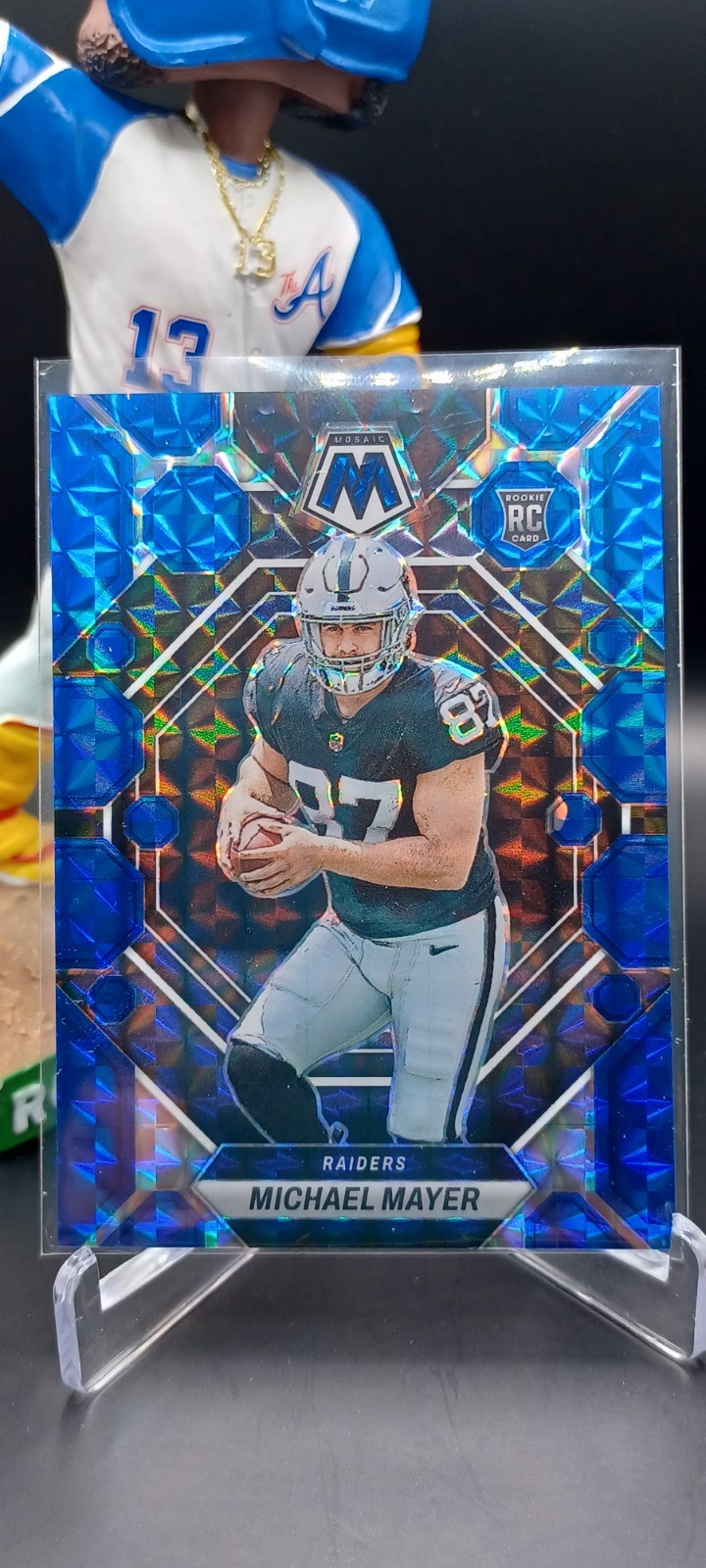 🔥Michael Mayer (RC)🔥Blue Mosaic Prizm /99🔥2023 Panini Mosaic Rookies #349