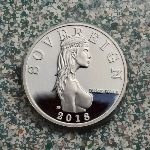 2018 Free Will Sovereign Bullion 1 oz. Silver #390, 395, 396, 397, 453 of 500