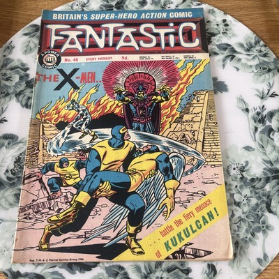 Fantastic Issue No. 48 (1968) Vintage Power Comic Weekly, Rare Marvel US reprint