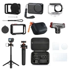Accessories for DJI Action 6 Camera Lens Bag Case Cover 1/4 Adapter Tripod Mount