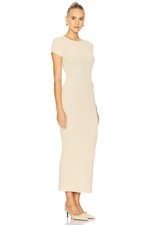 ASOS knit maxi bodycon dress beige Size 2