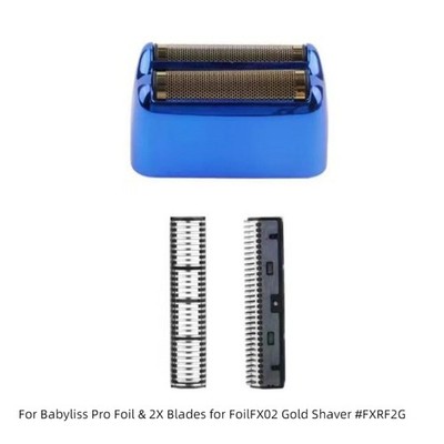 Ersatzfolie und 2-fache Ersatzklingen für BaByliss Pro FoilFX02-Rasierer