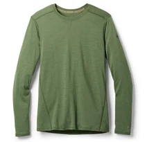 Smartwool Classic All-Season Long-Sleeve Base Layer Men Color: Green Size S
