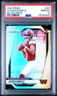 2024 PANINI PRIZM SILVER PRIZM #347 JAYDEN DANIELS ROOKIE RC PSA 10