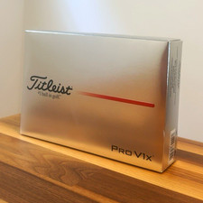 Titleist Pro V1x White Tour Preferred Golf Balls 12 Pack, Distance Control