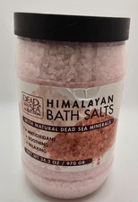 Dead Sea Collection 100% Natural Dead Sea Bath Salts Himalayan Soothing 34.2 oz