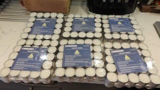 Tea Night Lights Candles 300 CORN SOLUTION TEALIGHT CANDLES 6.5 Kg