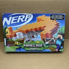 Nerf Minecraft Pillager's Crossbow Dart-Firing Blaster New in Box