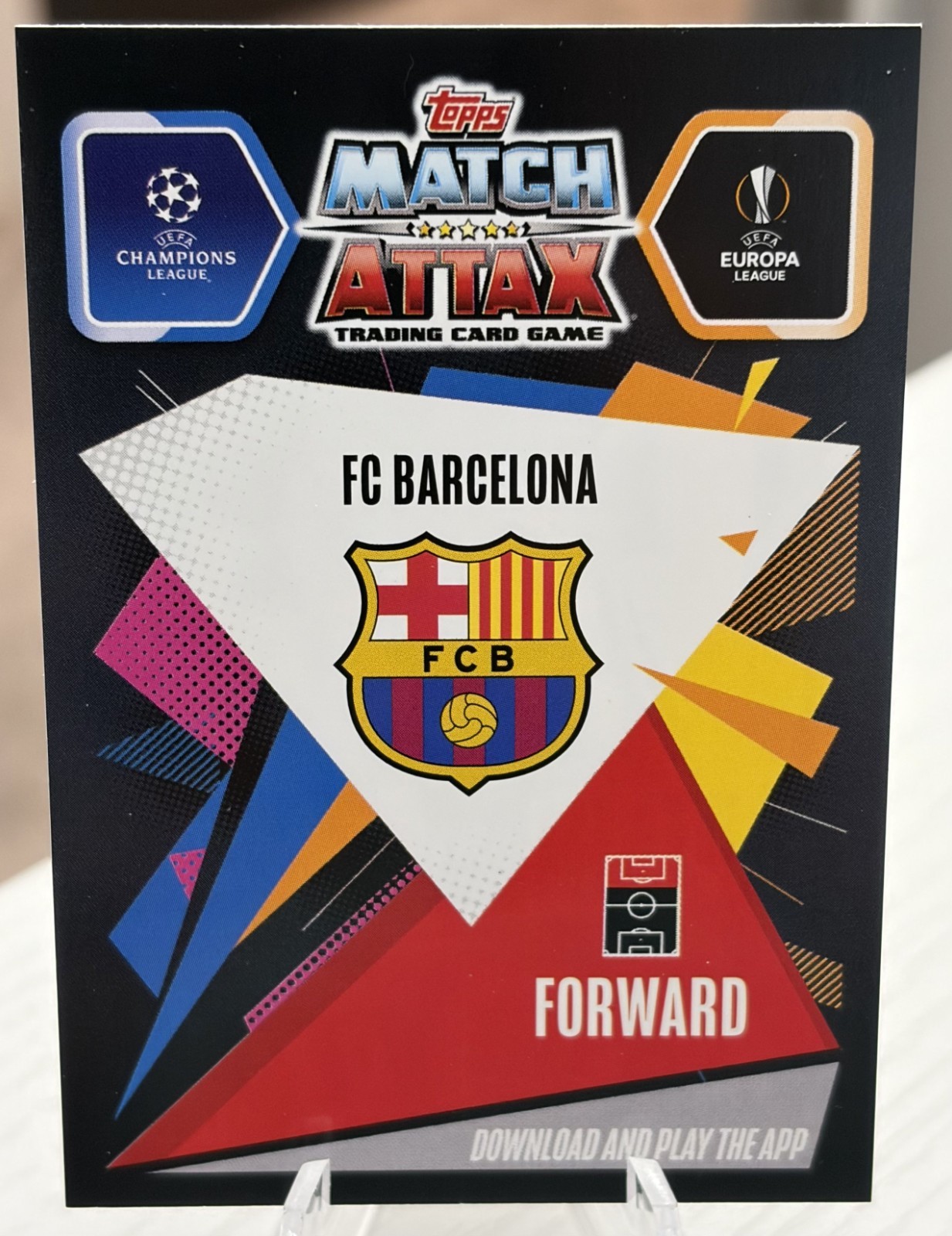 Lionel Messi 2020-21 Topps Match Attax UCL #CP11 FC Barcelona view 2