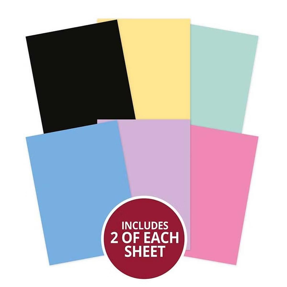 HUNKYDORY - WILD CELEBRATIONS  ADORABLE SCORABLE SELECTION - CONTAINS 12 SHEETS