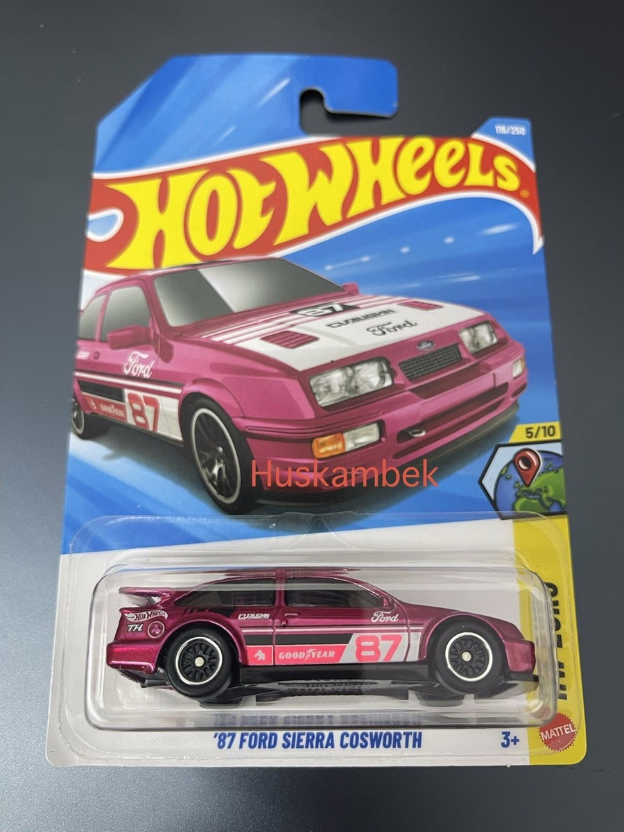 HOT WHEELS SUPER TREASURE HUNT 87 FORD SIERRA COSWORTH STH