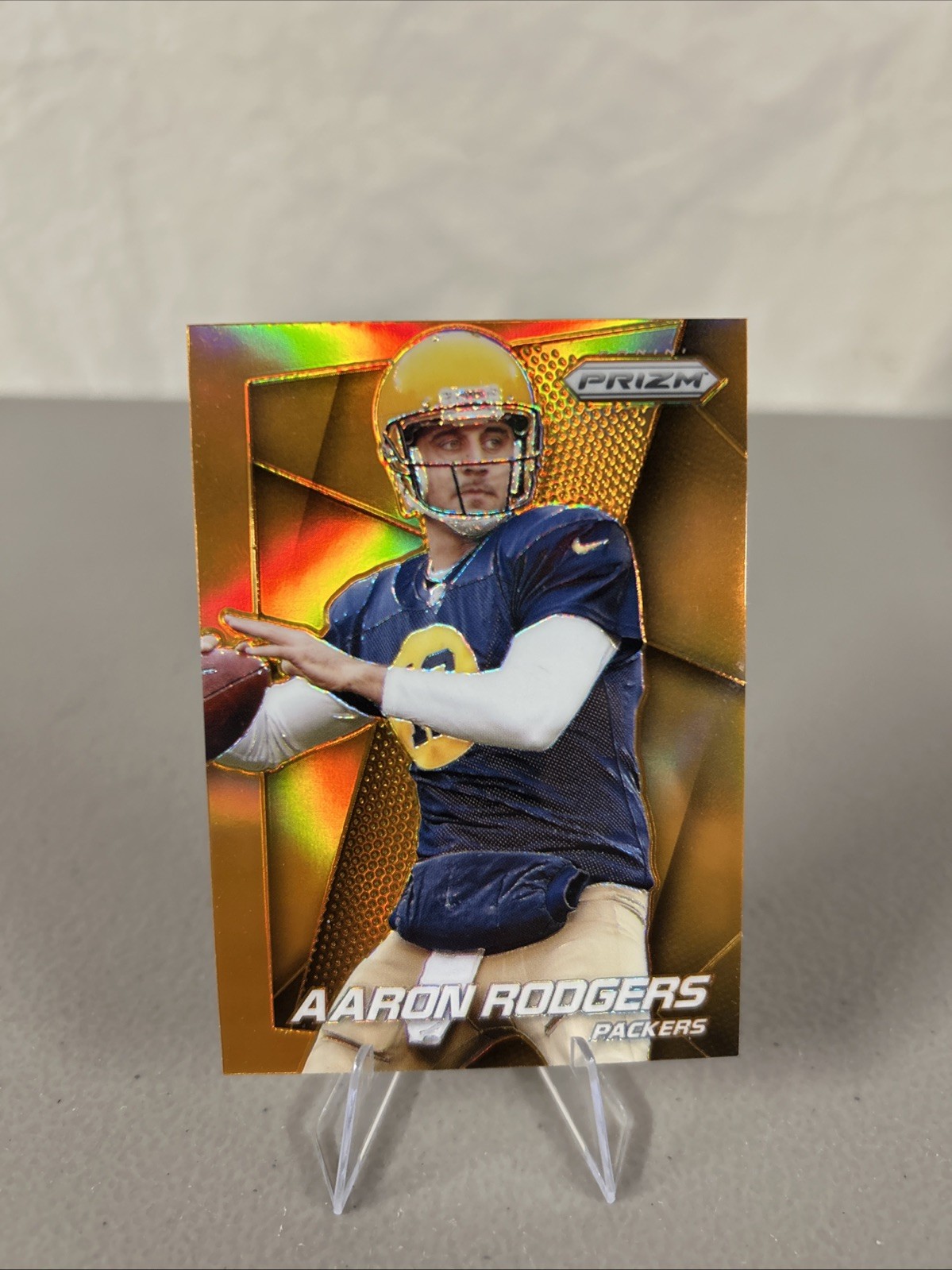 2014 Panini Prizm - Aaron Rodgers #67 Orange Prizm