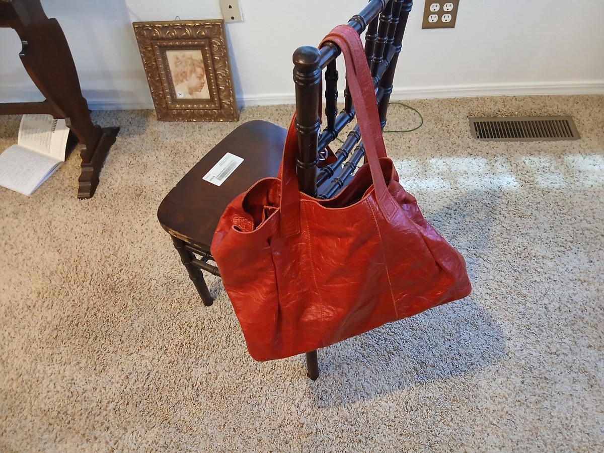 Francesco biasia premium red leather handbag | eBay