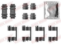 Quick Brake ZubehöRsatz Scheibenbremsbelag 109-0028 FüR TA KIA Fiat 500 Picanto