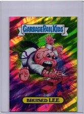 2026 Garbage Pail Kids Get a Grip Giant Series 2 5x7 Bruised Lee Trippin' /75