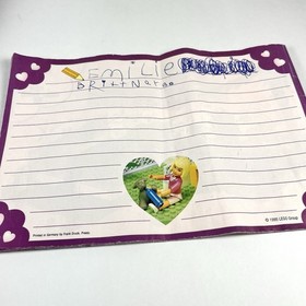 Vintage Belville LEGO 5840 Garden Playmates- Incomplete- For Parts- READ