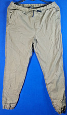 Polo Ralph Lauren Beige Drawstring Joggers Pants Size Youth XL 18-20