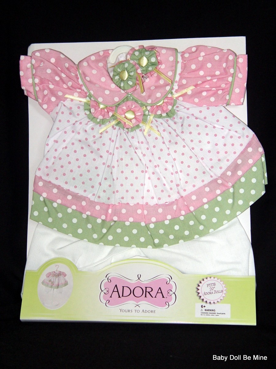 NEW Adora Tutti Fruity 20 inch Toddler Doll Outfit Clothes w