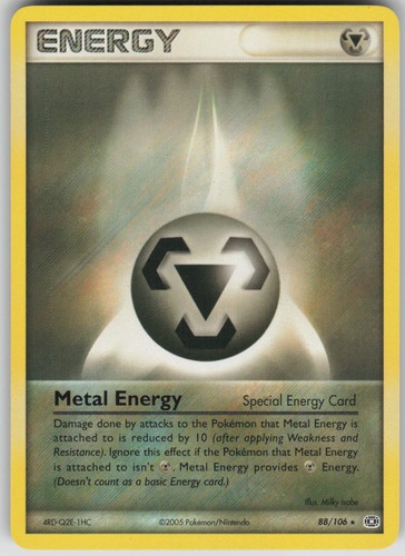 Pokemon TCG Metal Energy (Special) Rare Emerald 88/106