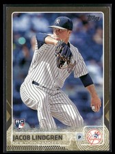 2015 Topps Update #US119 Jacob Lindgren Gold #/2015