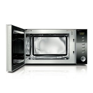 Caso MG 20 menu Mikrowelle Grill Edelstahlgehäuse Glasdrehteller 800 Watt 20L