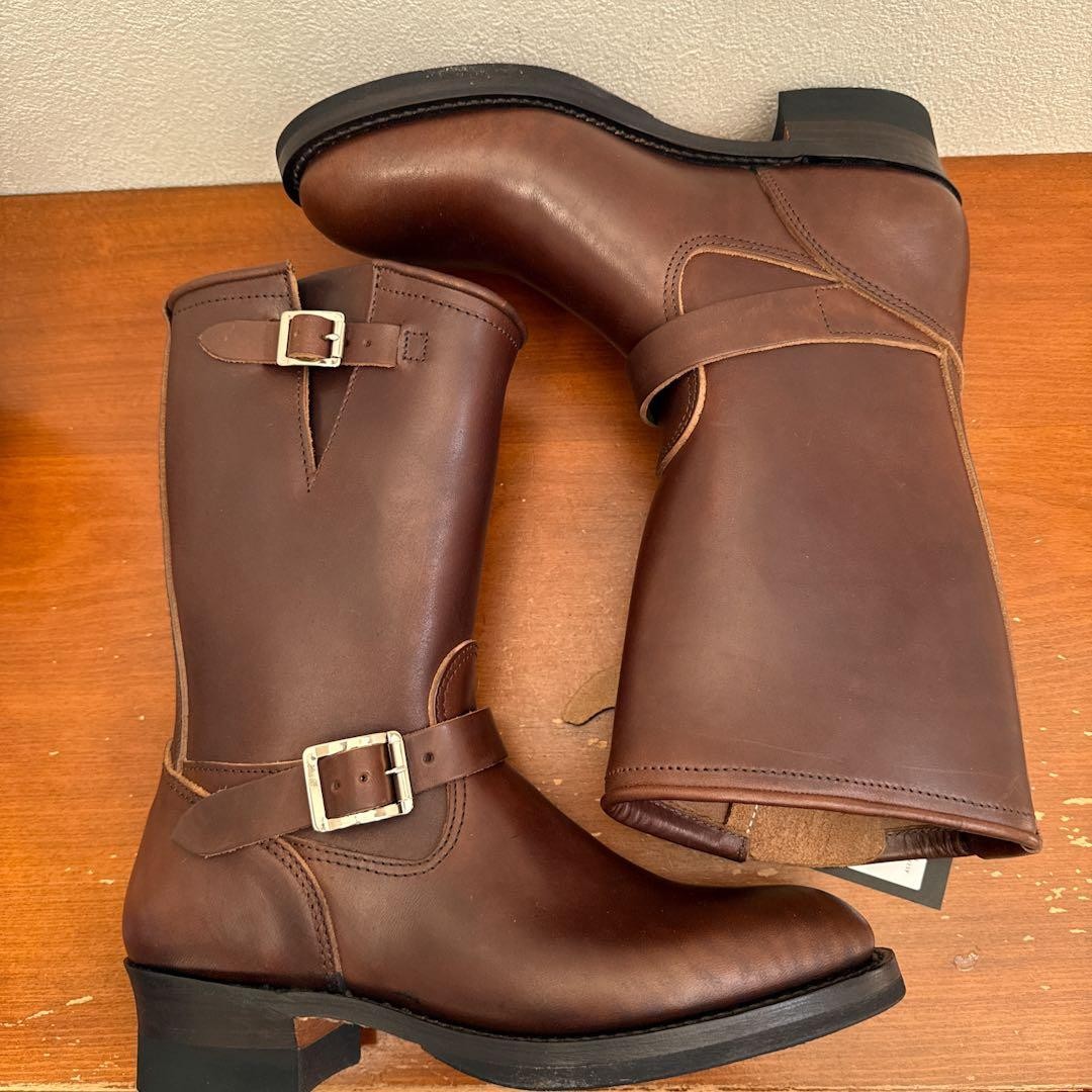 【美品】BiltBuck Engineer Boots Lot.444 US8 BILTBUCK ATTRACTIONS Boots Lot.444 Engineer Boots Horsebutt