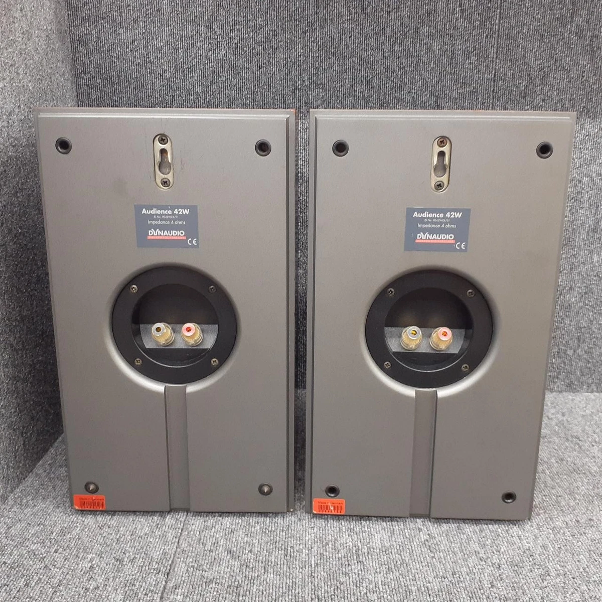 Dynaudio Audience 42 W Bookshelf Speakers Pair Set 4Ω Tested Used