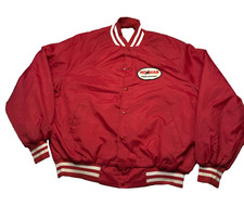 Vintage Westark Jacket Mens 2xl Red Towing Wrecker Equipment Bomber Nylon 80s