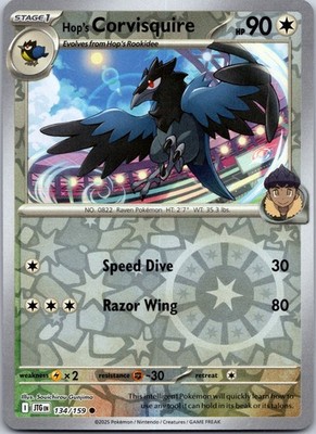 Hop's Corvisquire 134/159 - Journey Together Reverse Holo