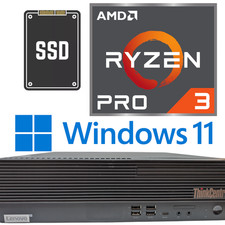 Lenovo ThinkCentre M75s AMD Ryzen 3 Pro 4350G 8/16GB NVME SFF SSD Windows 11 Pro