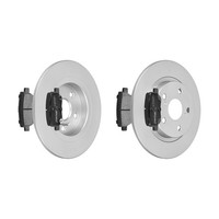 f.becker Bremsscheiben Ø290MM + BremsbelÄGe Hinten FÜR Toyota Avensis Toyota