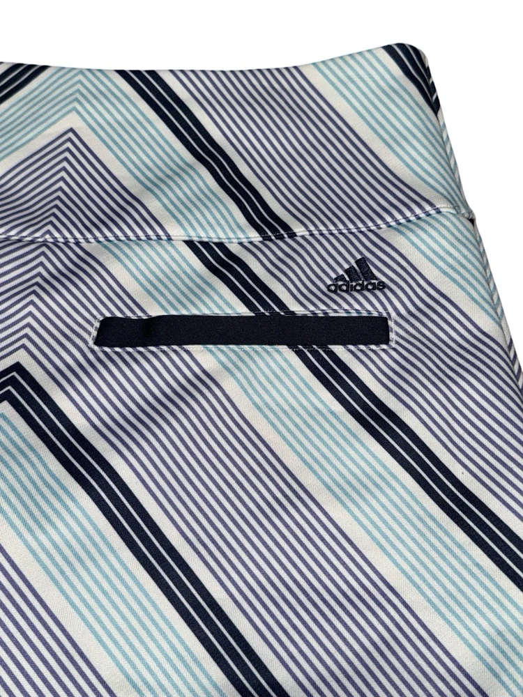 Adidas Climacool Striped Tennis Skort XS Athletic Lined Preppy